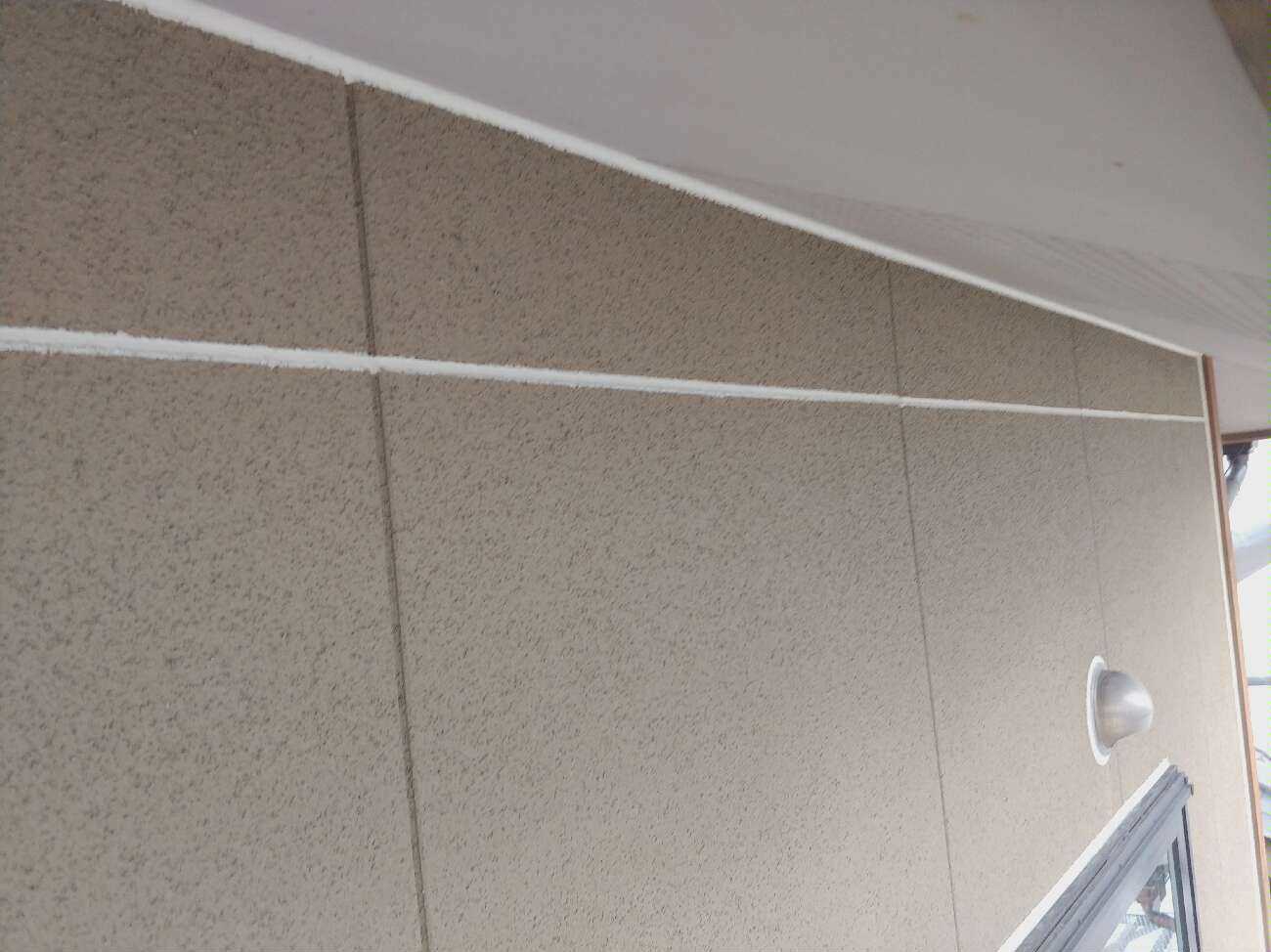 シーリングの打ち増し完了